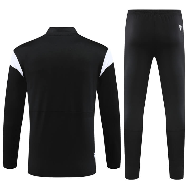 Sudadera de Entrenamiento AC Milan 2023/2024 Negro/Blanco Kit